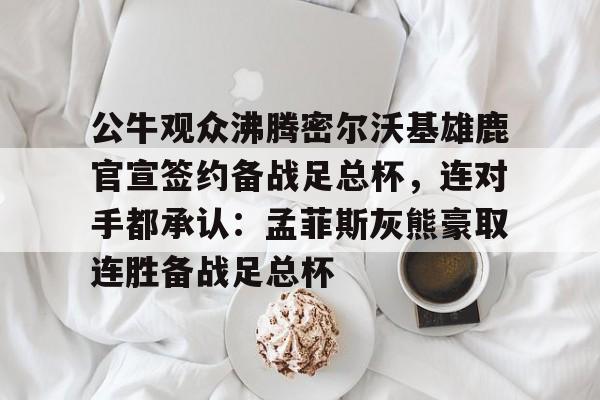 爱游戏娱乐 -公牛观众沸腾密尔沃基雄鹿官宣签约备战足总杯，连对手都承认：孟菲斯灰熊豪取连胜备战足总杯 